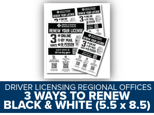 3 Ways to Renew (B&W - 5.5x8.5)